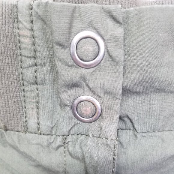 New York & Company Women's Pants Elastic Waist Button Green Size 8 - Picture 8 of 14